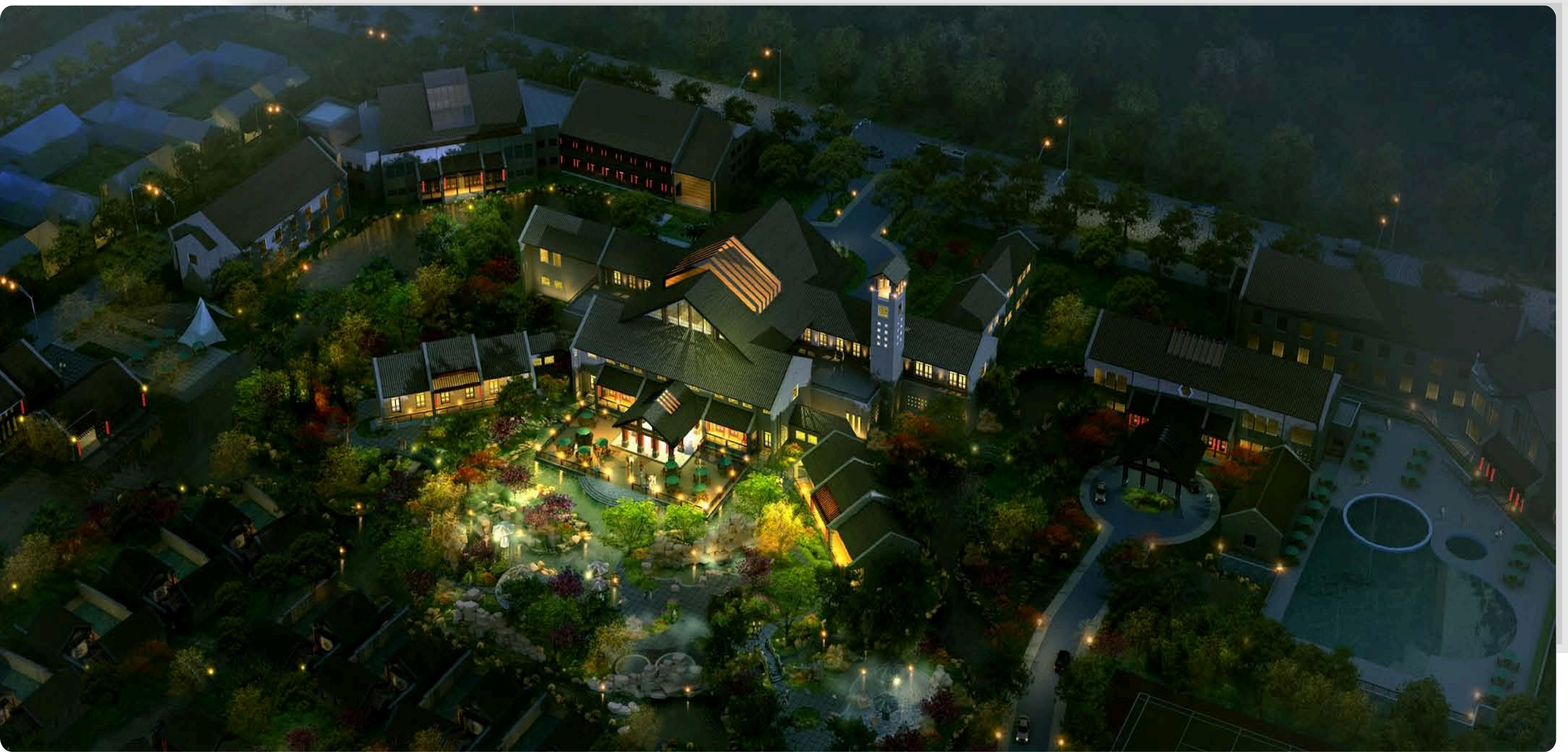 Yangshan Pear Flower Town